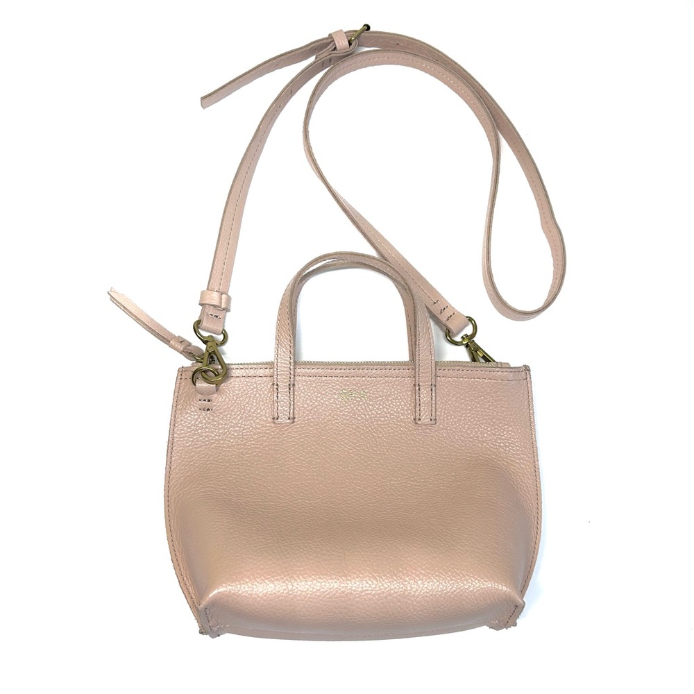 Mark & Graham Small Crossbody Beige Purse